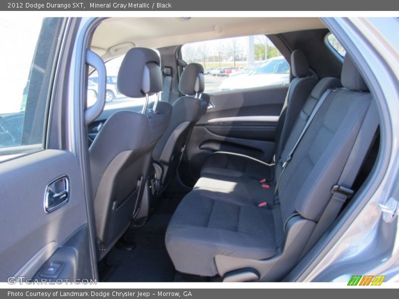 Mineral Gray Metallic / Black 2012 Dodge Durango SXT