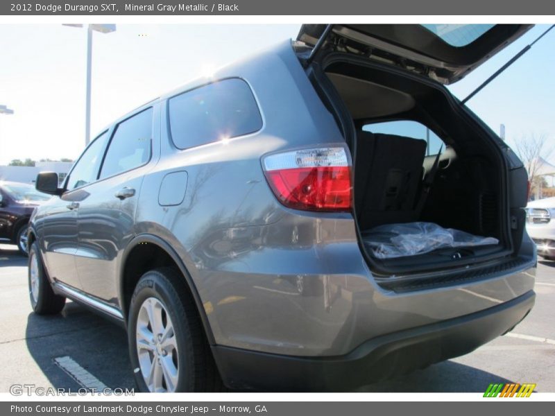 Mineral Gray Metallic / Black 2012 Dodge Durango SXT