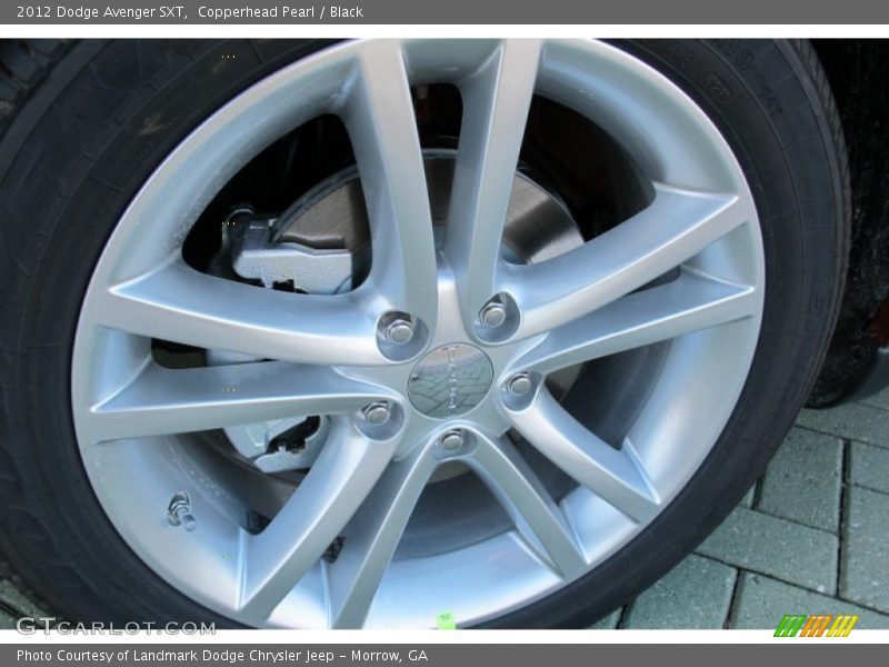 Copperhead Pearl / Black 2012 Dodge Avenger SXT