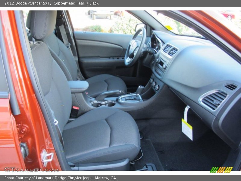 Copperhead Pearl / Black 2012 Dodge Avenger SXT