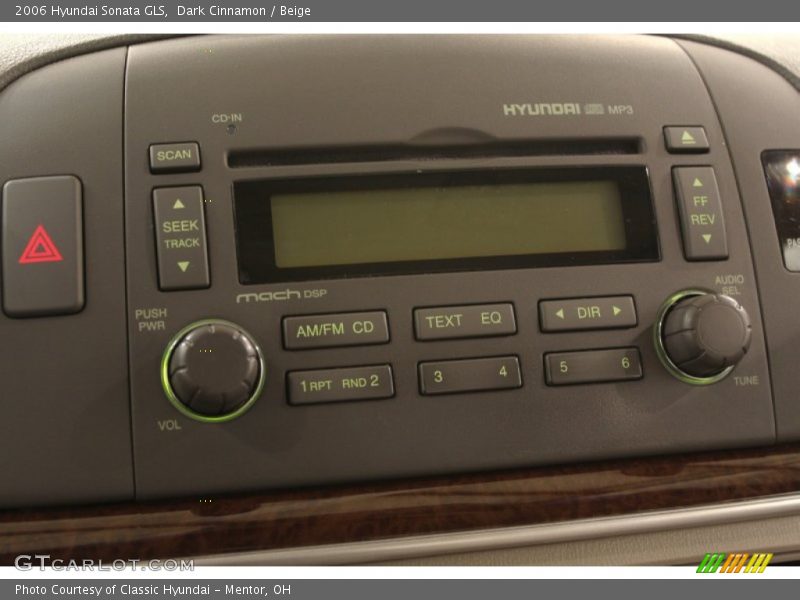 Dark Cinnamon / Beige 2006 Hyundai Sonata GLS