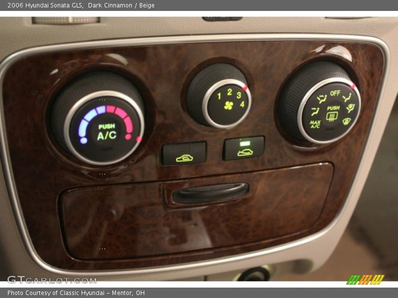 Dark Cinnamon / Beige 2006 Hyundai Sonata GLS
