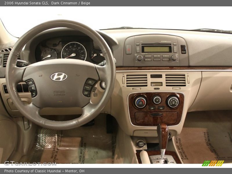 Dark Cinnamon / Beige 2006 Hyundai Sonata GLS