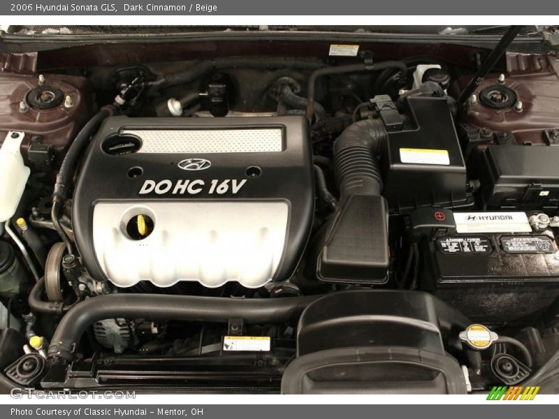 Dark Cinnamon / Beige 2006 Hyundai Sonata GLS