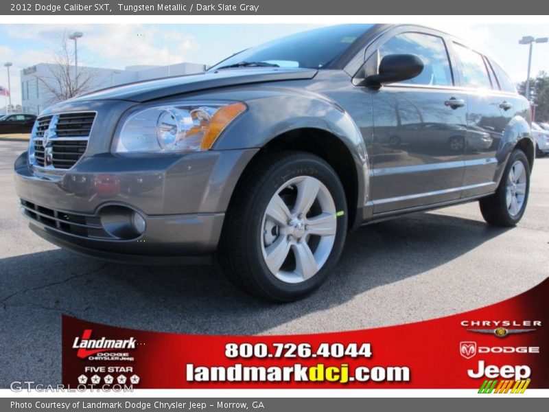 Tungsten Metallic / Dark Slate Gray 2012 Dodge Caliber SXT