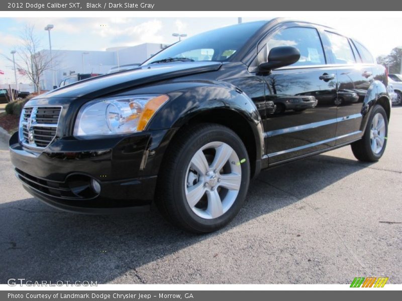 Black / Dark Slate Gray 2012 Dodge Caliber SXT