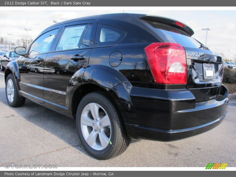 Black / Dark Slate Gray 2012 Dodge Caliber SXT