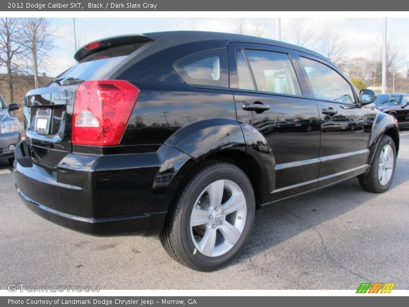 Black / Dark Slate Gray 2012 Dodge Caliber SXT