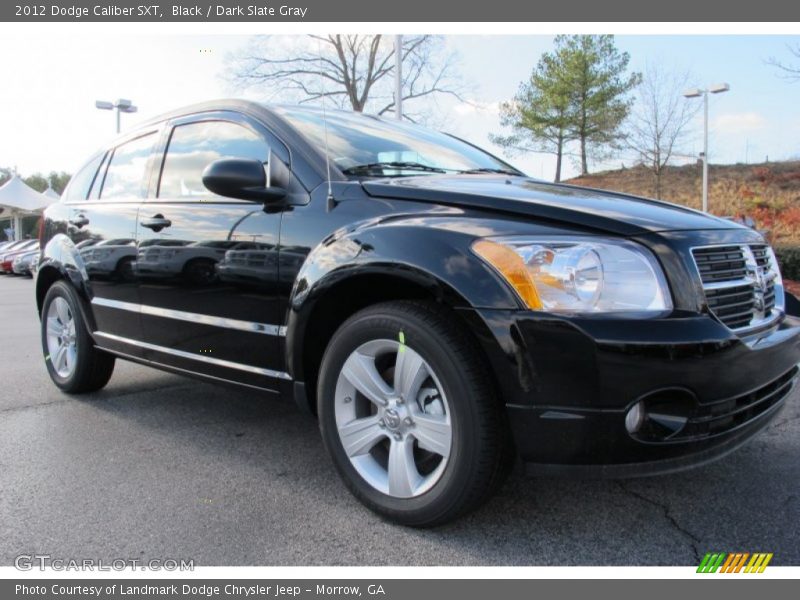 Black / Dark Slate Gray 2012 Dodge Caliber SXT
