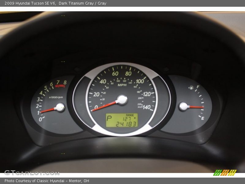  2009 Tucson SE V6 SE V6 Gauges