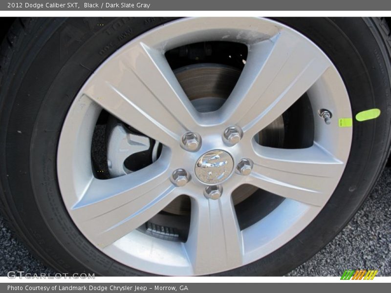 Black / Dark Slate Gray 2012 Dodge Caliber SXT