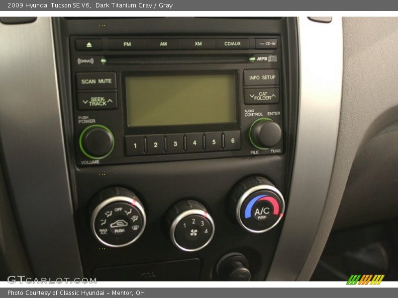 Controls of 2009 Tucson SE V6