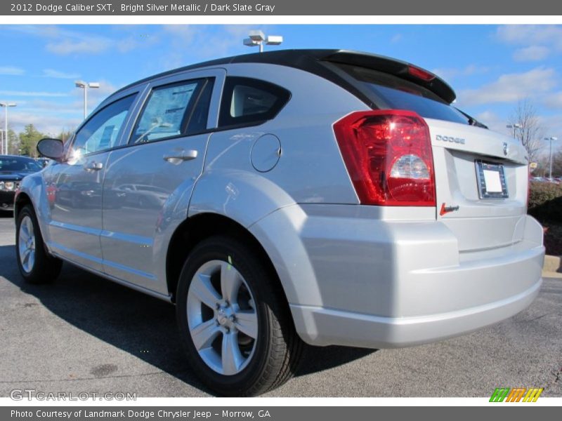 Bright Silver Metallic / Dark Slate Gray 2012 Dodge Caliber SXT