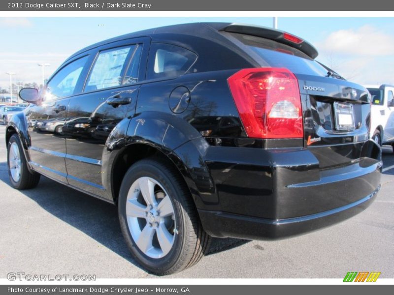 Black / Dark Slate Gray 2012 Dodge Caliber SXT