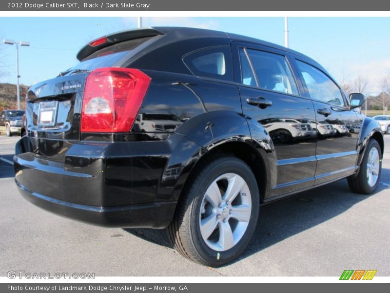 Black / Dark Slate Gray 2012 Dodge Caliber SXT