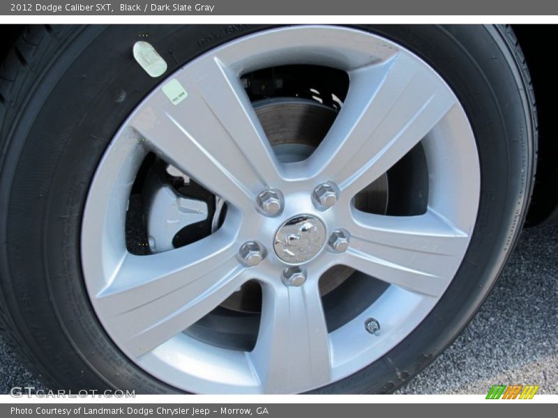 Black / Dark Slate Gray 2012 Dodge Caliber SXT