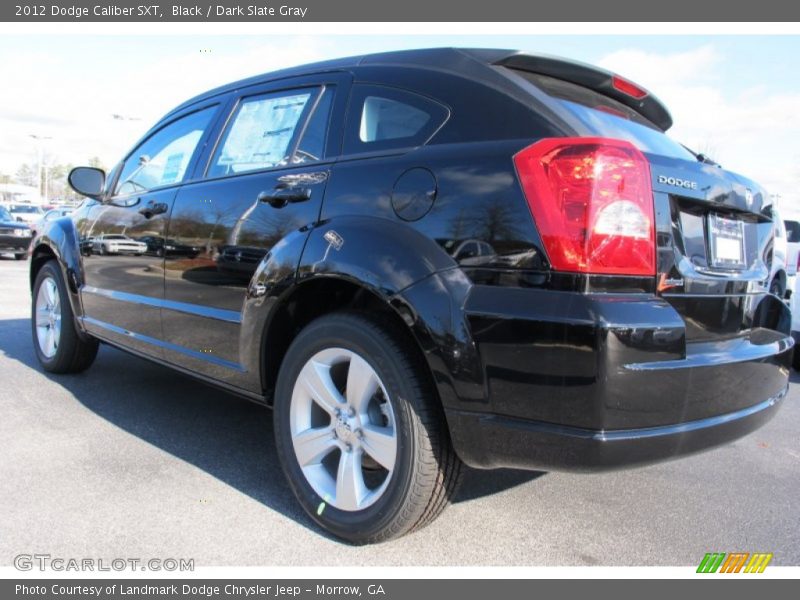 Black / Dark Slate Gray 2012 Dodge Caliber SXT
