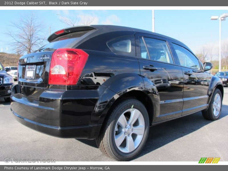 Black / Dark Slate Gray 2012 Dodge Caliber SXT