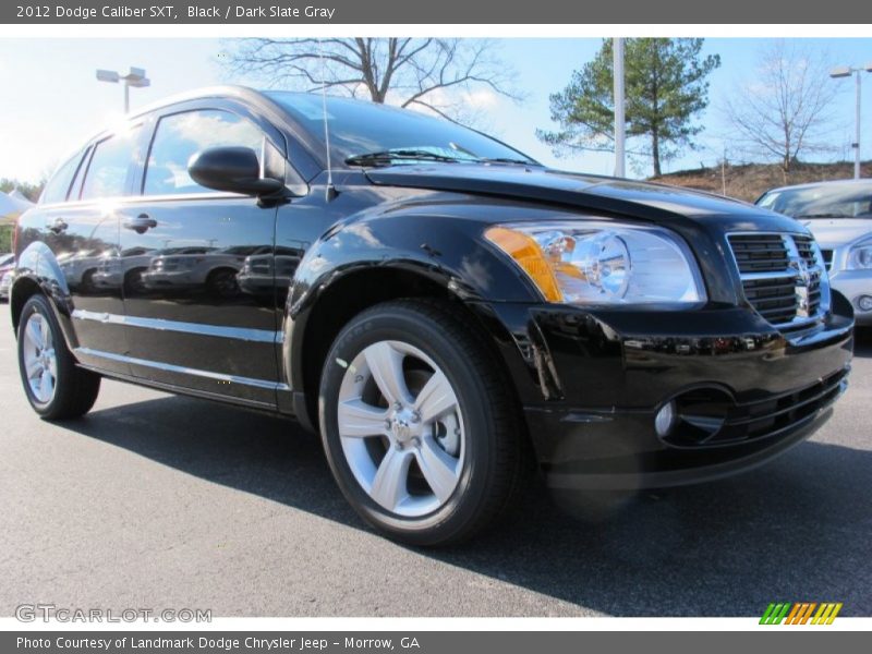 Black / Dark Slate Gray 2012 Dodge Caliber SXT