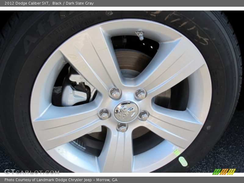 Black / Dark Slate Gray 2012 Dodge Caliber SXT