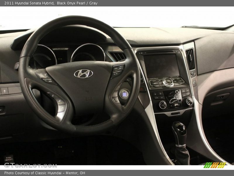Dashboard of 2011 Sonata Hybrid