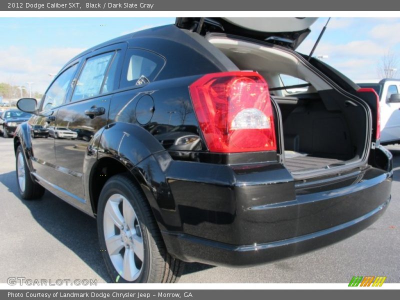 Black / Dark Slate Gray 2012 Dodge Caliber SXT