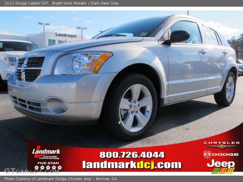 Bright Silver Metallic / Dark Slate Gray 2012 Dodge Caliber SXT