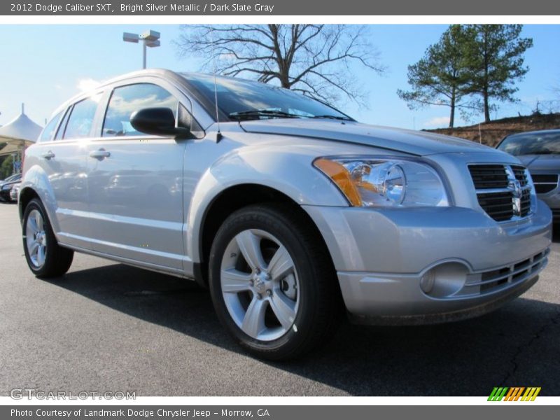 Bright Silver Metallic / Dark Slate Gray 2012 Dodge Caliber SXT