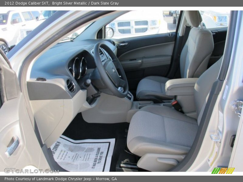 Bright Silver Metallic / Dark Slate Gray 2012 Dodge Caliber SXT