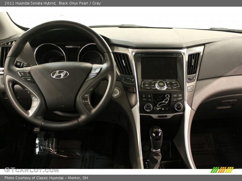 Dashboard of 2011 Sonata Hybrid