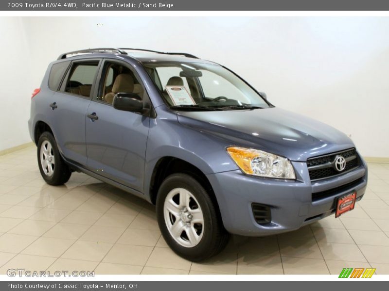 Pacific Blue Metallic / Sand Beige 2009 Toyota RAV4 4WD
