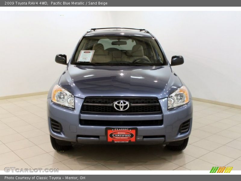 Pacific Blue Metallic / Sand Beige 2009 Toyota RAV4 4WD