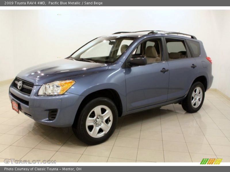 Pacific Blue Metallic / Sand Beige 2009 Toyota RAV4 4WD