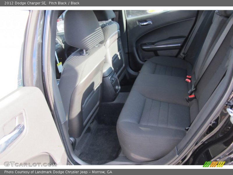 Pitch Black / Black 2012 Dodge Charger SE