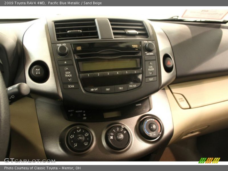 Pacific Blue Metallic / Sand Beige 2009 Toyota RAV4 4WD
