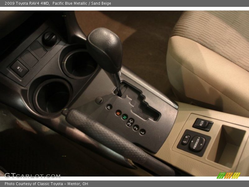 Pacific Blue Metallic / Sand Beige 2009 Toyota RAV4 4WD