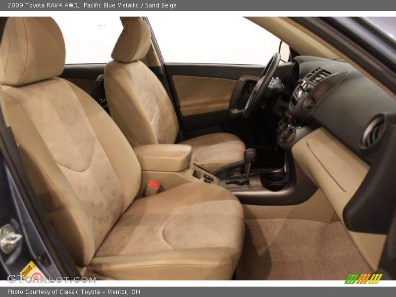 Pacific Blue Metallic / Sand Beige 2009 Toyota RAV4 4WD