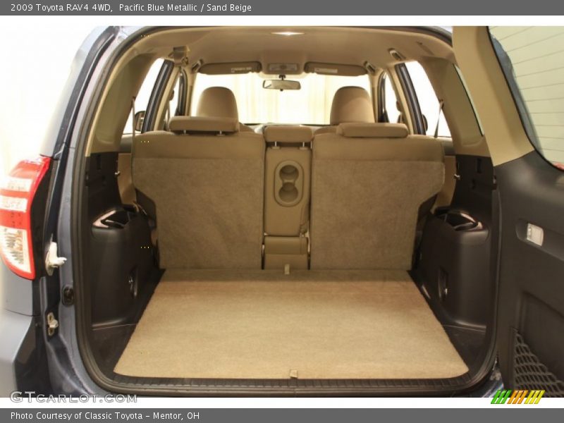 Pacific Blue Metallic / Sand Beige 2009 Toyota RAV4 4WD