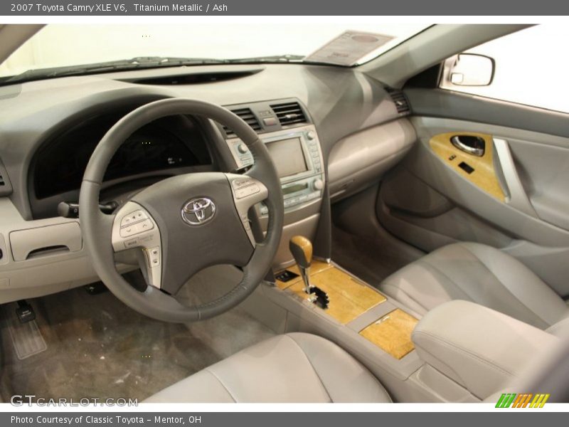 Titanium Metallic / Ash 2007 Toyota Camry XLE V6