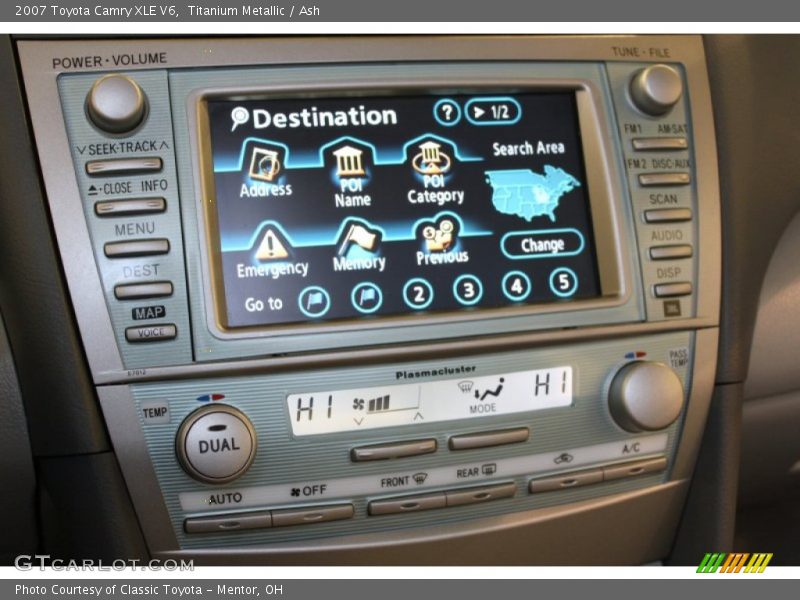 Titanium Metallic / Ash 2007 Toyota Camry XLE V6