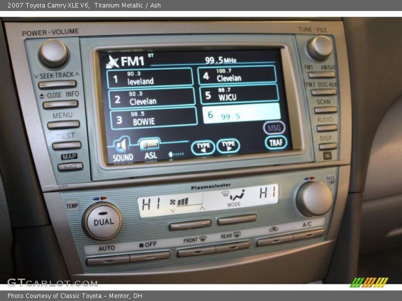 Titanium Metallic / Ash 2007 Toyota Camry XLE V6