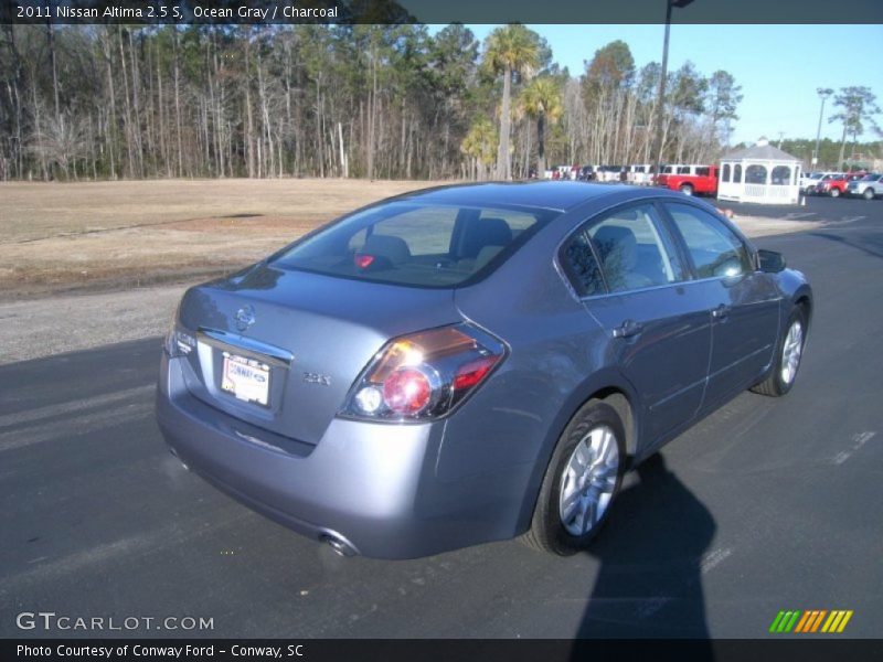 Ocean Gray / Charcoal 2011 Nissan Altima 2.5 S