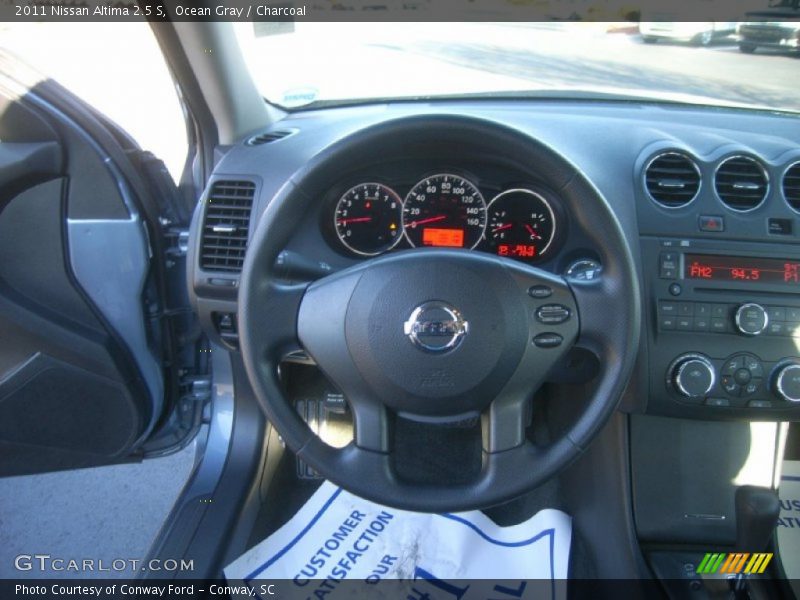 Ocean Gray / Charcoal 2011 Nissan Altima 2.5 S