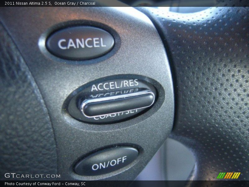 Ocean Gray / Charcoal 2011 Nissan Altima 2.5 S