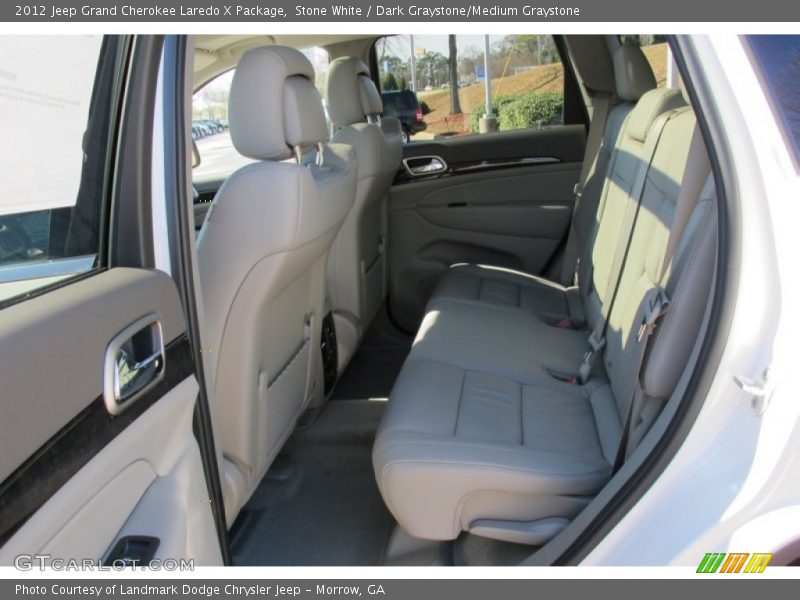 Stone White / Dark Graystone/Medium Graystone 2012 Jeep Grand Cherokee Laredo X Package