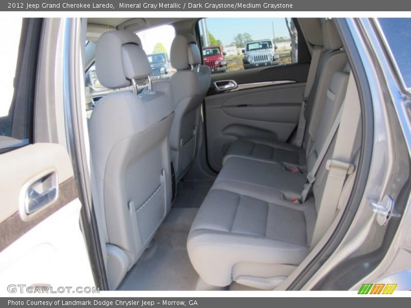 Mineral Gray Metallic / Dark Graystone/Medium Graystone 2012 Jeep Grand Cherokee Laredo