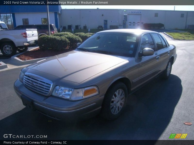 Arizona Beige Metallic / Medium Parchment 2003 Ford Crown Victoria LX