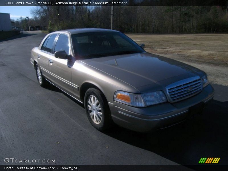 Arizona Beige Metallic / Medium Parchment 2003 Ford Crown Victoria LX