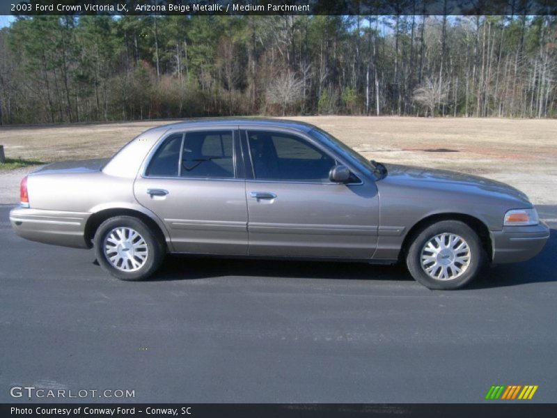 Arizona Beige Metallic / Medium Parchment 2003 Ford Crown Victoria LX