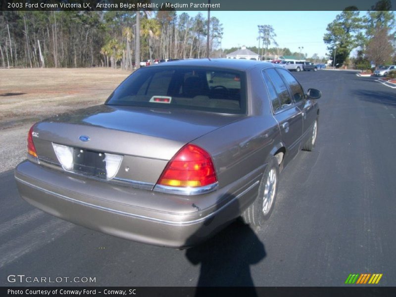 Arizona Beige Metallic / Medium Parchment 2003 Ford Crown Victoria LX
